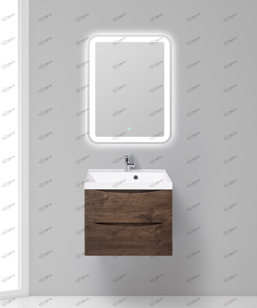 Мебель для ванной BelBagno MARINO-600-2C-SO-RW-P 