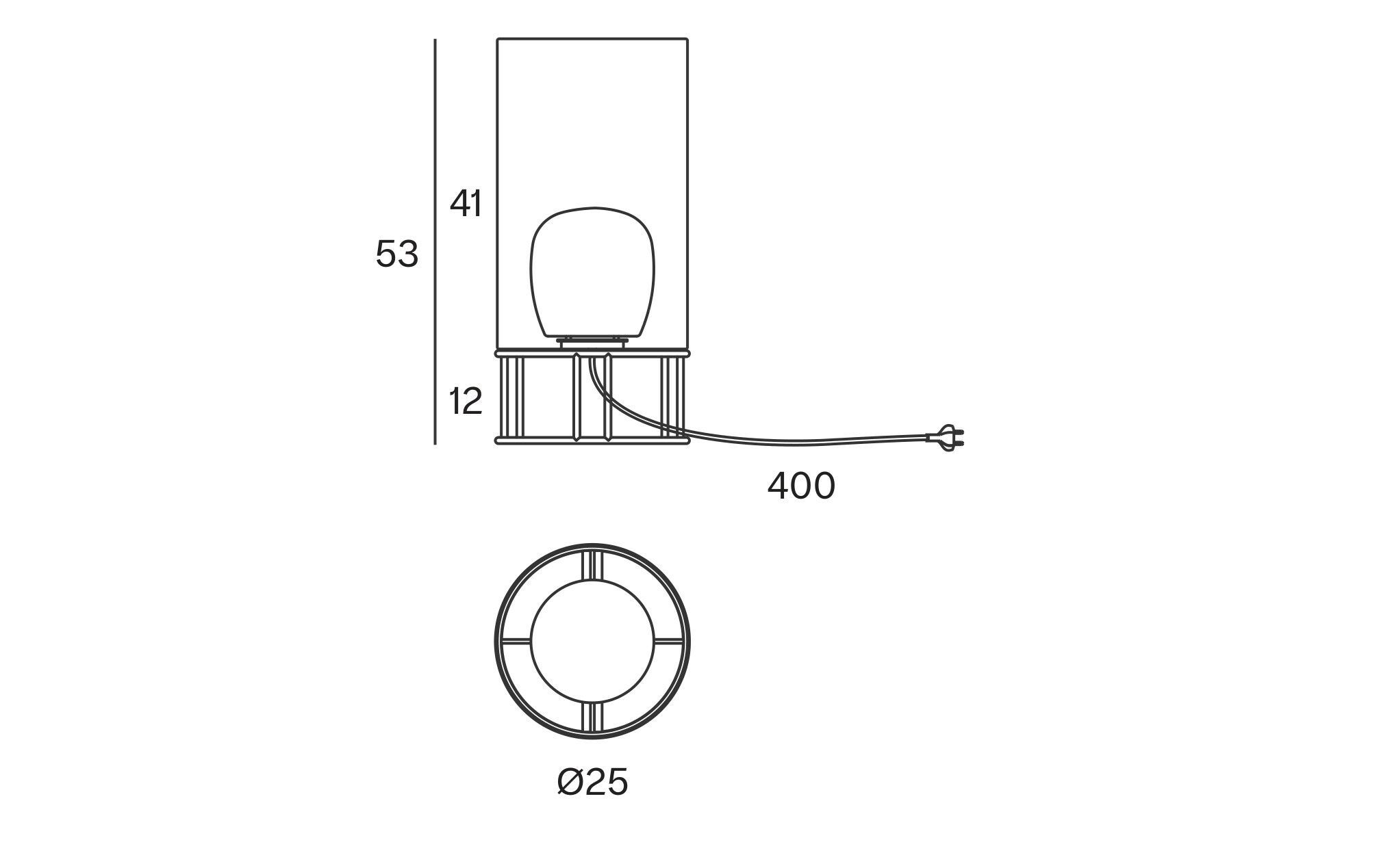 Рециркулированный металл и веревочка напольный напольный светильник Olé Lighting Habe ARCH-00028266 - Вид №3