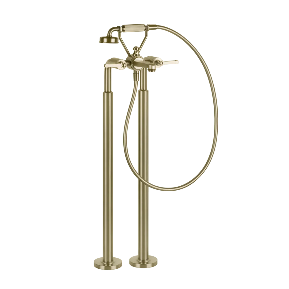 Смеситель для ванны 65128 727 Gessi Venti20 ЛАТУНЬ МАТОВАЯ PVD 65128727