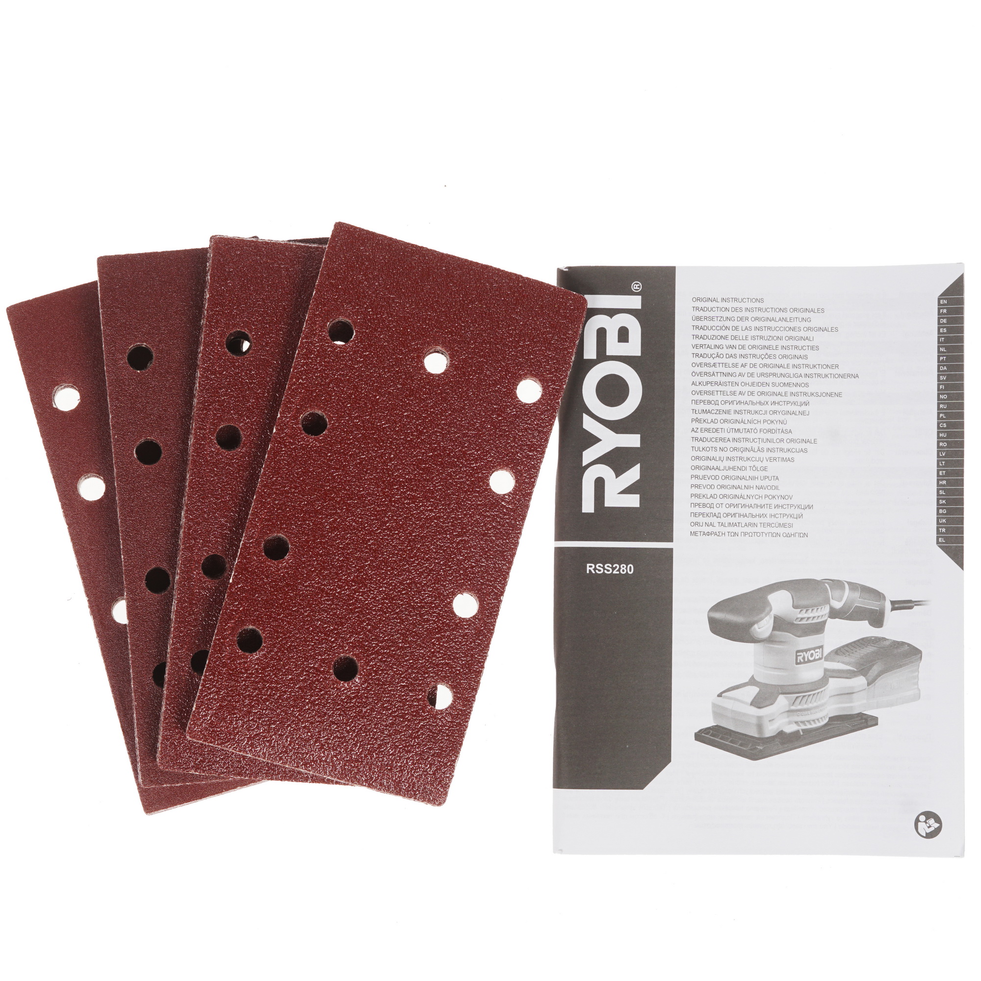 Виброшлифовальная машина Ryobi RSS280-SA30 8146233 STDN-0076203 - Вид №6