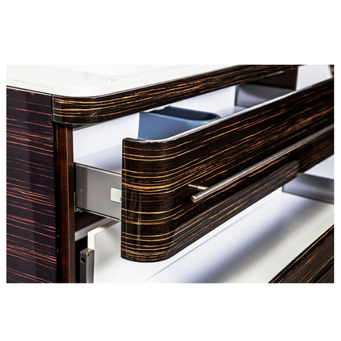 Тумба подвесная "ОЛЬГА" хром ORANGE sun-id-1516934 - Вид №4