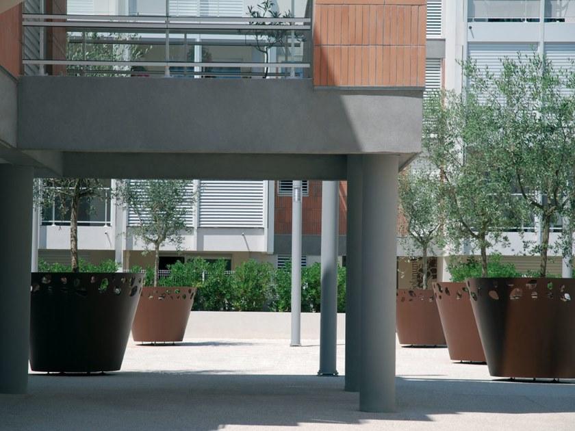 CYRIA Круглая сеялка для общественных мест из стали Corten ™ Green palacio sun-id-1416223 - Вид №7