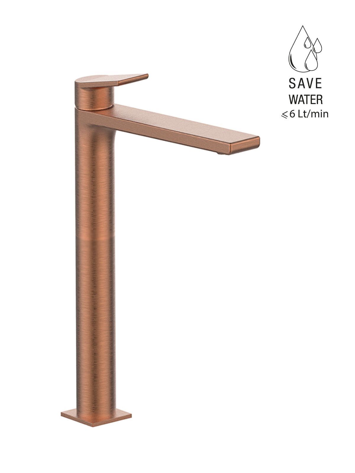 Однорычажный высокий смеситель для раковины Rubinetterie Frattini Gintonic ARCH-00135497 - Вид №11