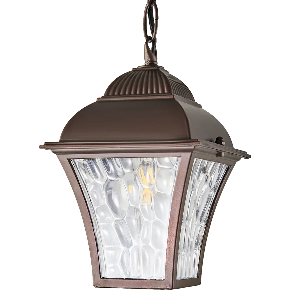 Светильник уличный подвесной Apus H IP33 1XE27X40W цвет шоколадный 83960124 STLM-2109229 Santreyd  - Вид №2