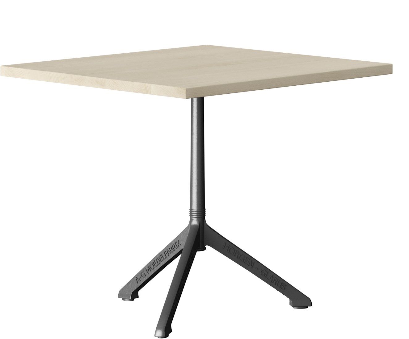 Квадратный обеденный стол из массива дерева horgenglarus EPOC ARCH-00030913 - Вид №12