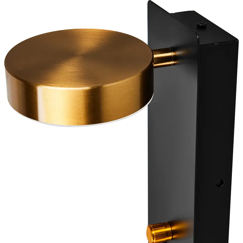 Настенный светильник Freya Sol с USB-портом 7Вт черный/латунь 89345564 STLM-0928740 - Вид №3