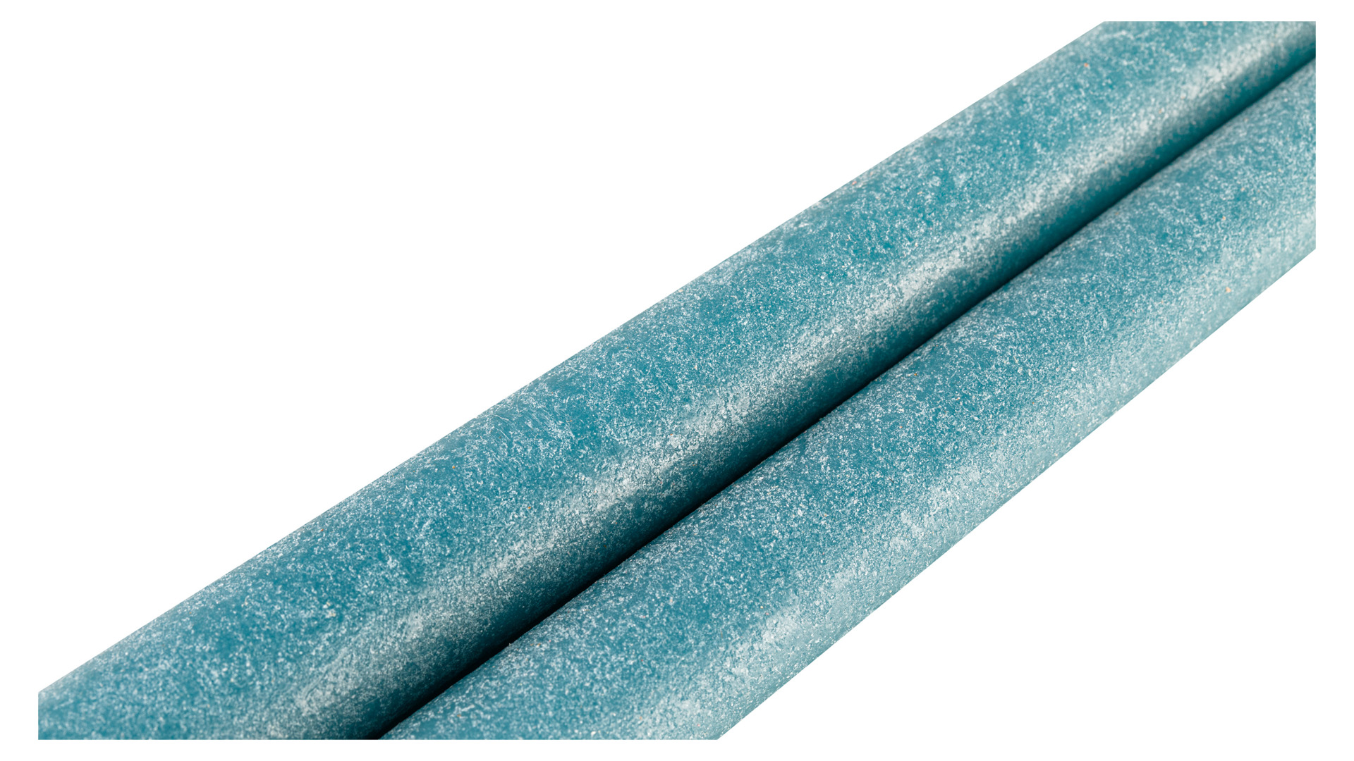 10574025 Luz your senses Набор свечей Luz your senses "Рустик" 30см, 2 шт (бирюзовый) Парафин  - Вид №1