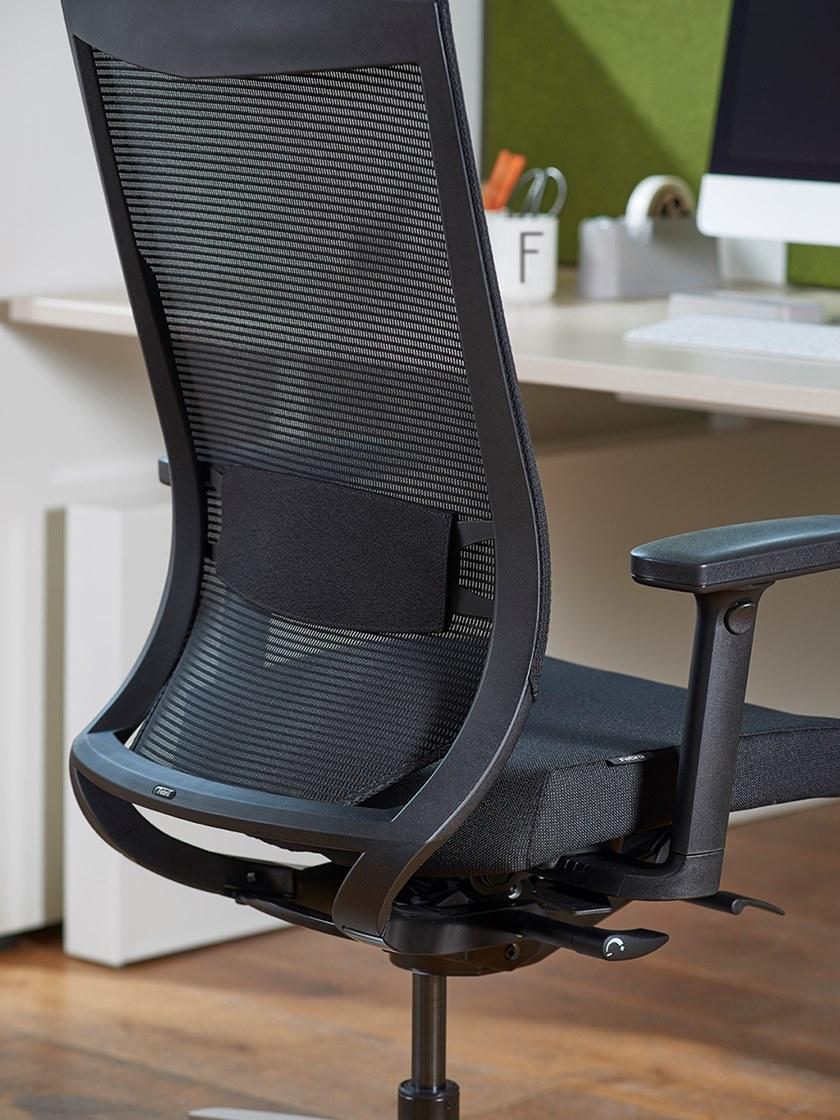 Febrü Кресло руководителя поворотное на 5 спиц с высокой спинкой One sun-id-1482936 - Вид №1