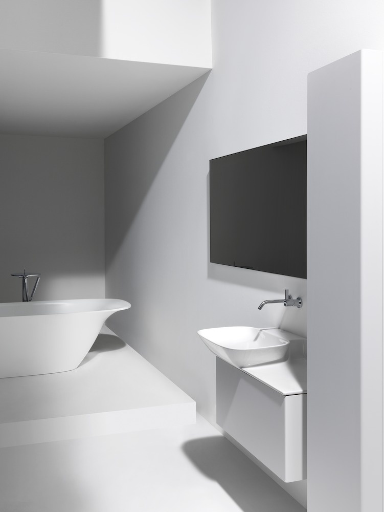 H3123360041201 Встраиваемый в стену двухвентильный смеситель для раковины, с изливом 175 мм LAUFEN PRO - Вид №3