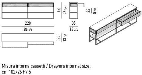 Minotti Приставка Calder bronze sun-id-1508961 - Вид №4