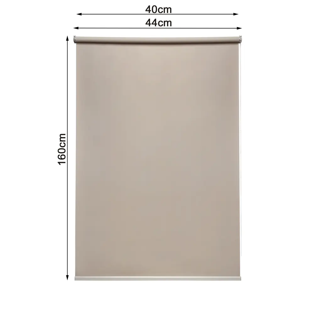 Штора рулонная блэкаут Inspire Belem 40x160 см коричневая 82689482 STLM-2001372 - Вид №2