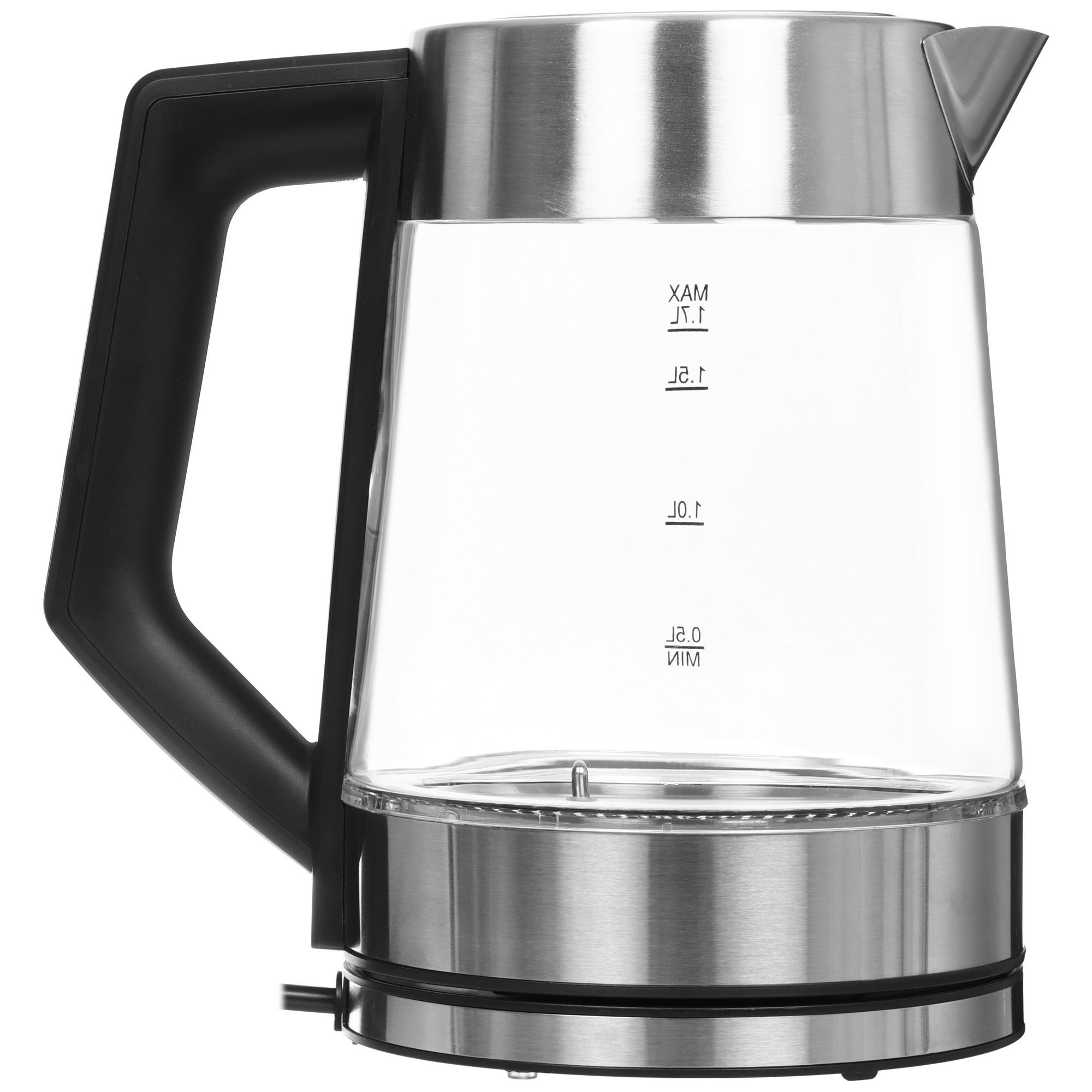 9060548 Электрочайник DEXP EK-05GKWS серебристый STDN-0001622 - Вид №1