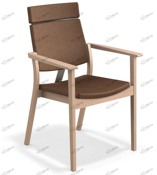 Casala Стул с подлокотниками с высокой спинкой Sina 2401-11