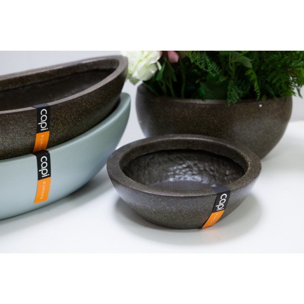 Вазы из искусственного камня серого цвета 3 штуки "Ливерпуль" LE-VILLAGE FLORERO 044850 Серый  - Вид №1