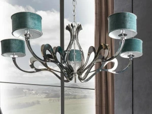 CorteZari Люстра из никеля Zoe gold 1451-r