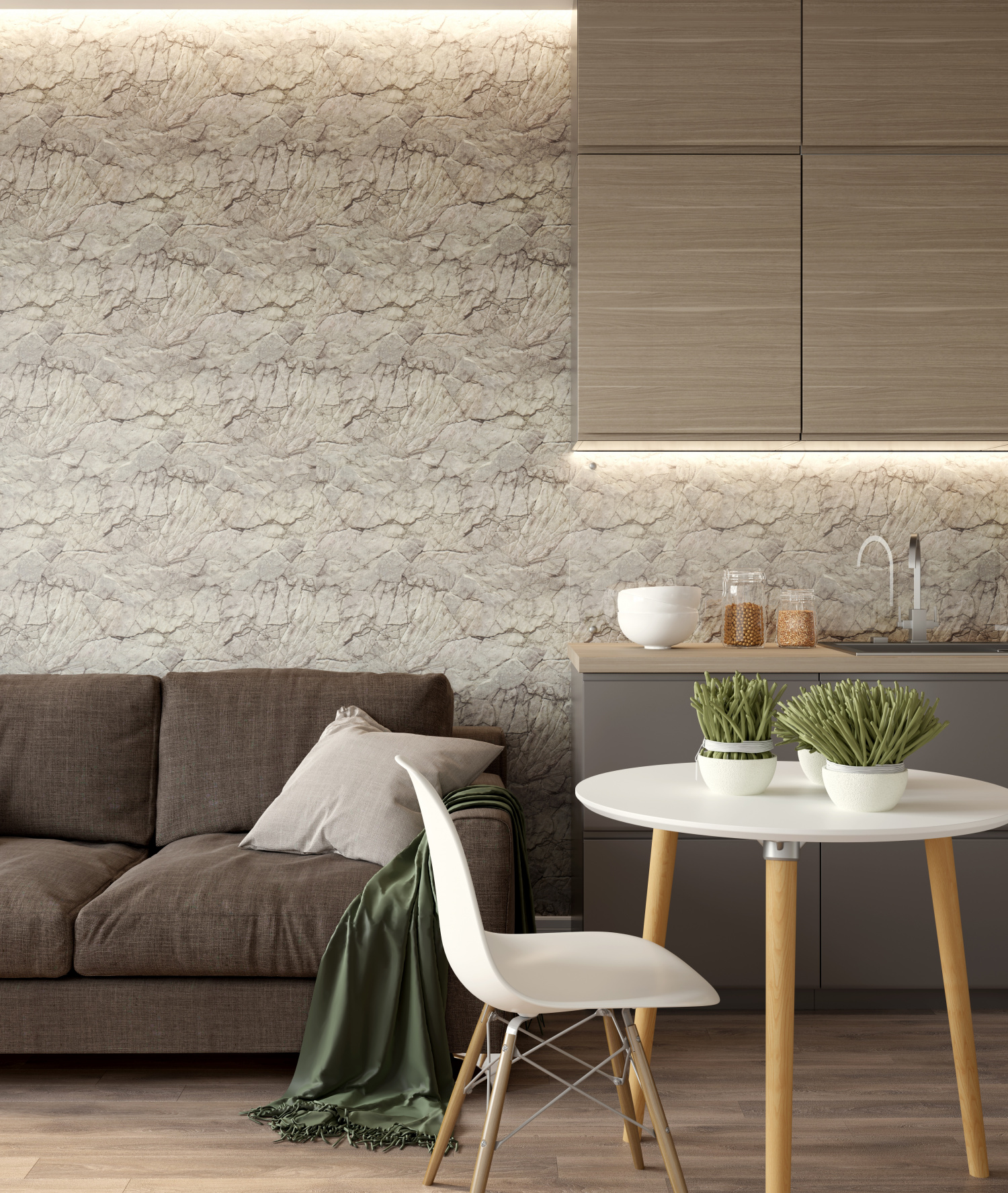 Рулон обоев основа Флизелиновая HC71388-25 Home Color Мин. заказ 8 рулонов HC7138825 - Вид №6