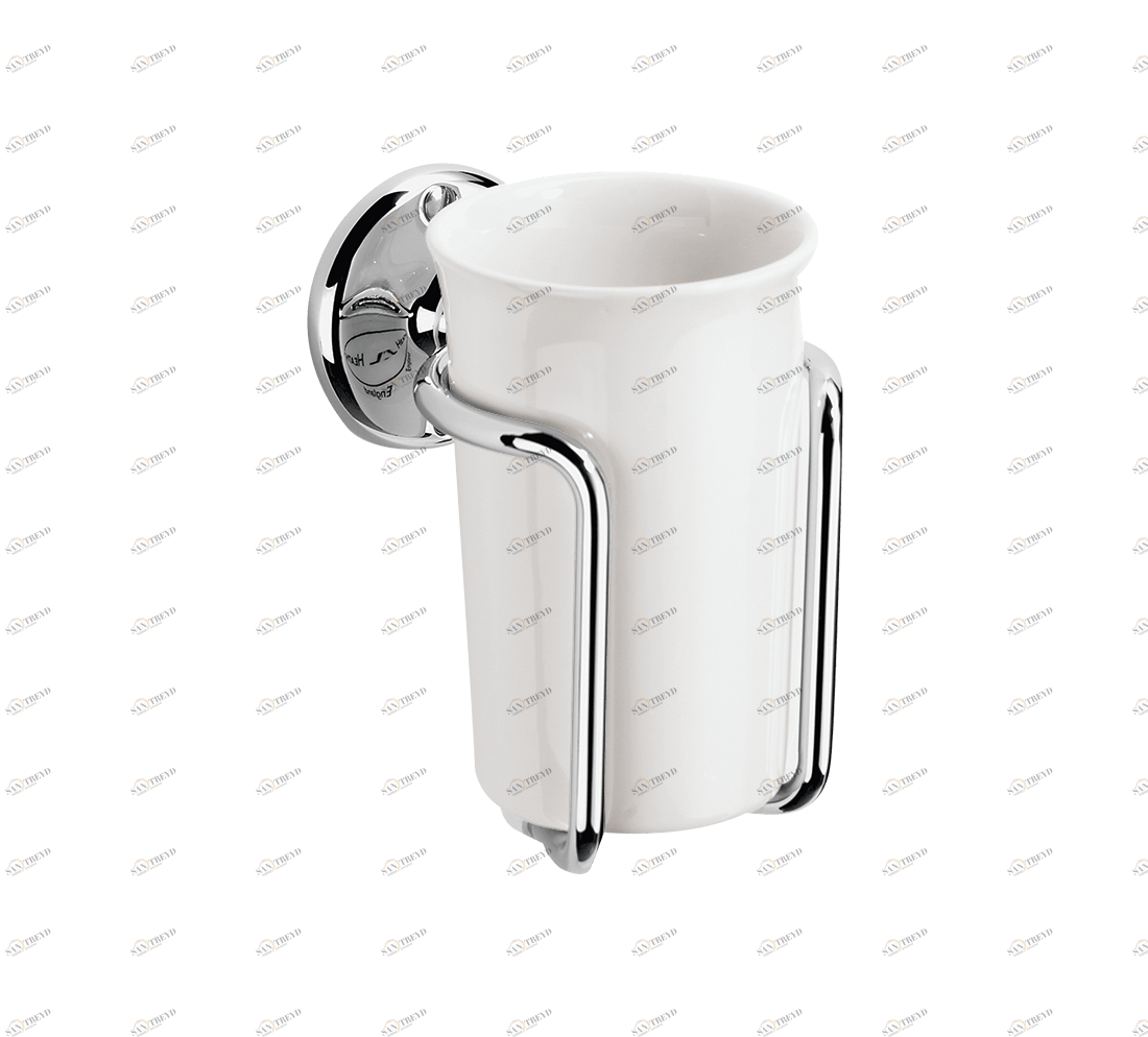 Gentry Home Керамический держатель стакана Queen Хром sun-id-1075252