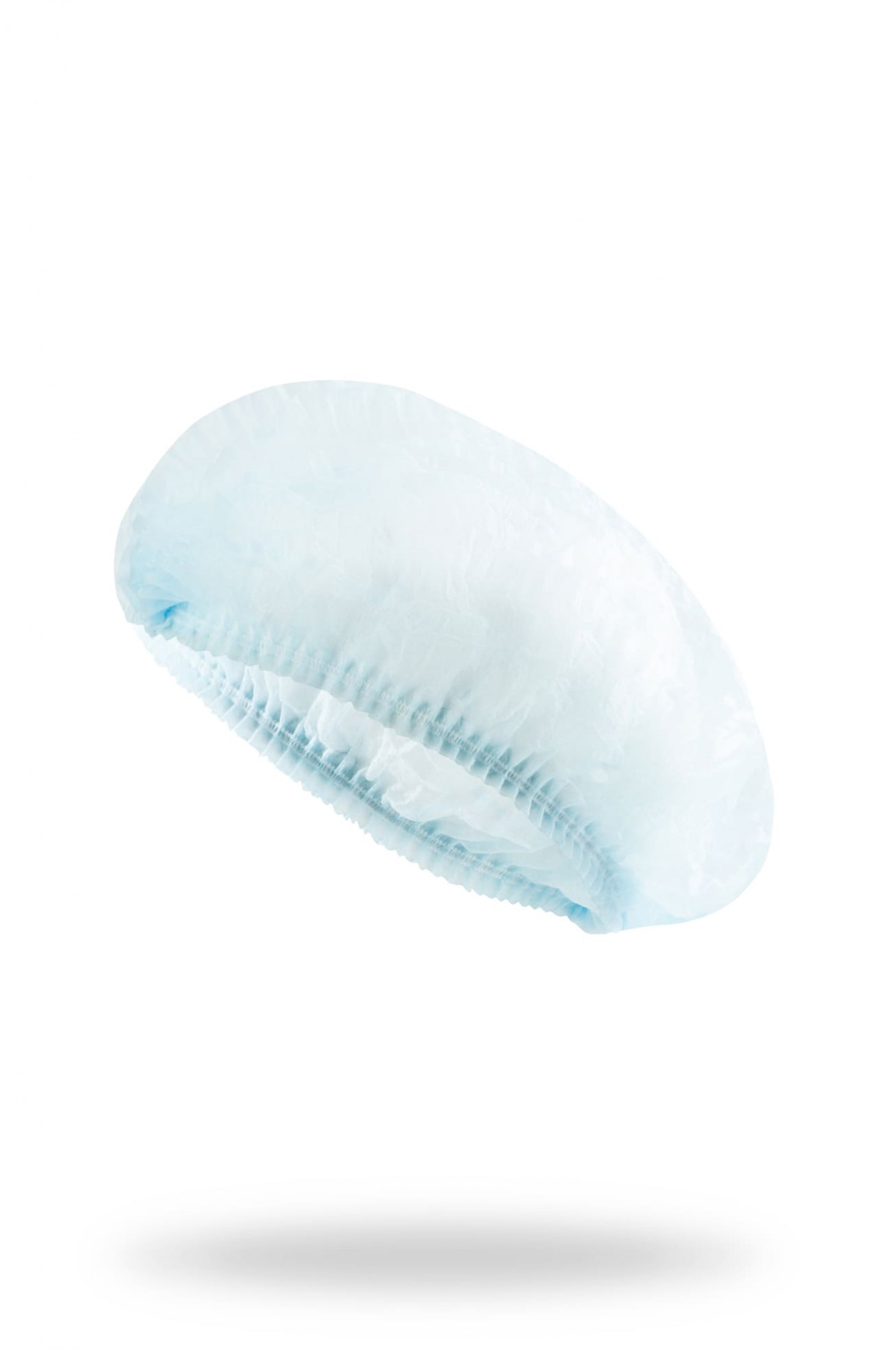 5042664 Шапочка-шарлотта синяя  Медицинская одежда  размер Спецодежда 