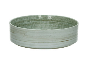 Фарфоровая круглая сервировочная тарелка