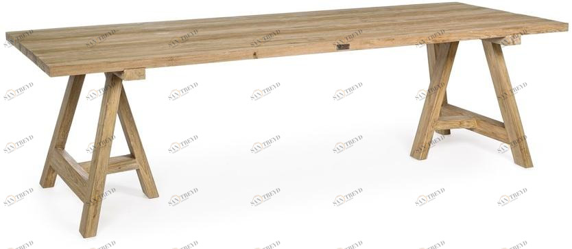 MOBIKA GARDEN Прямоугольный садовый стол из тика Largo sun-id-1373726