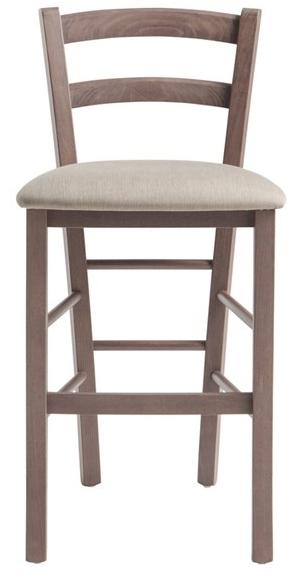 Palma Высокий табурет из бука со спинкой Venezia 42ab.i2 - Вид №1