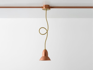 Регулируемый медный светодиодный потолочный светильник с гибким кронштейном