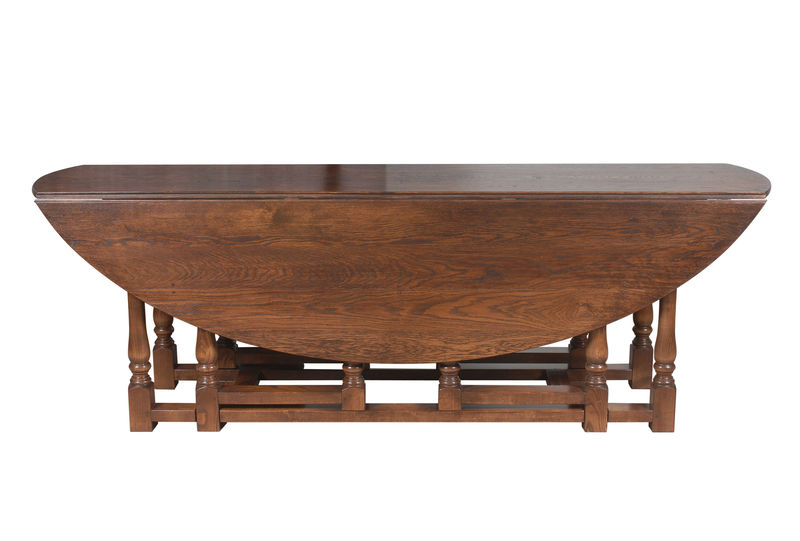 HT111 Двойной стол Gateleg ijlbrown  - Вид №3