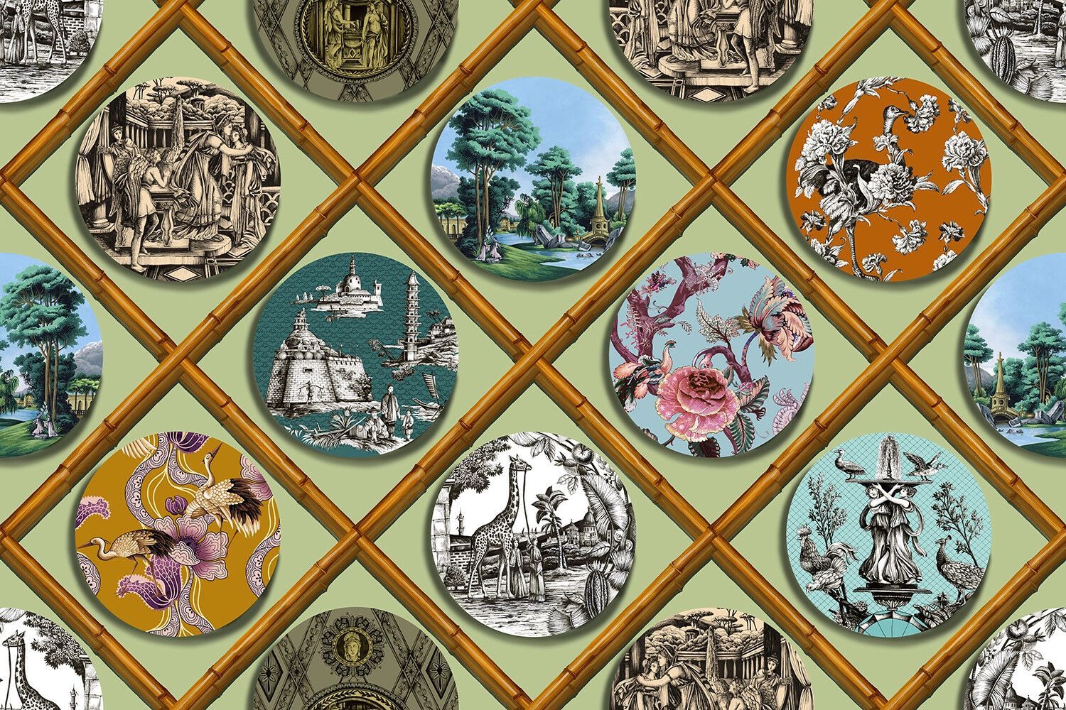 Обои / покрытие Officinarkitettura® Souvenirs de Voyage ARCH-00009050