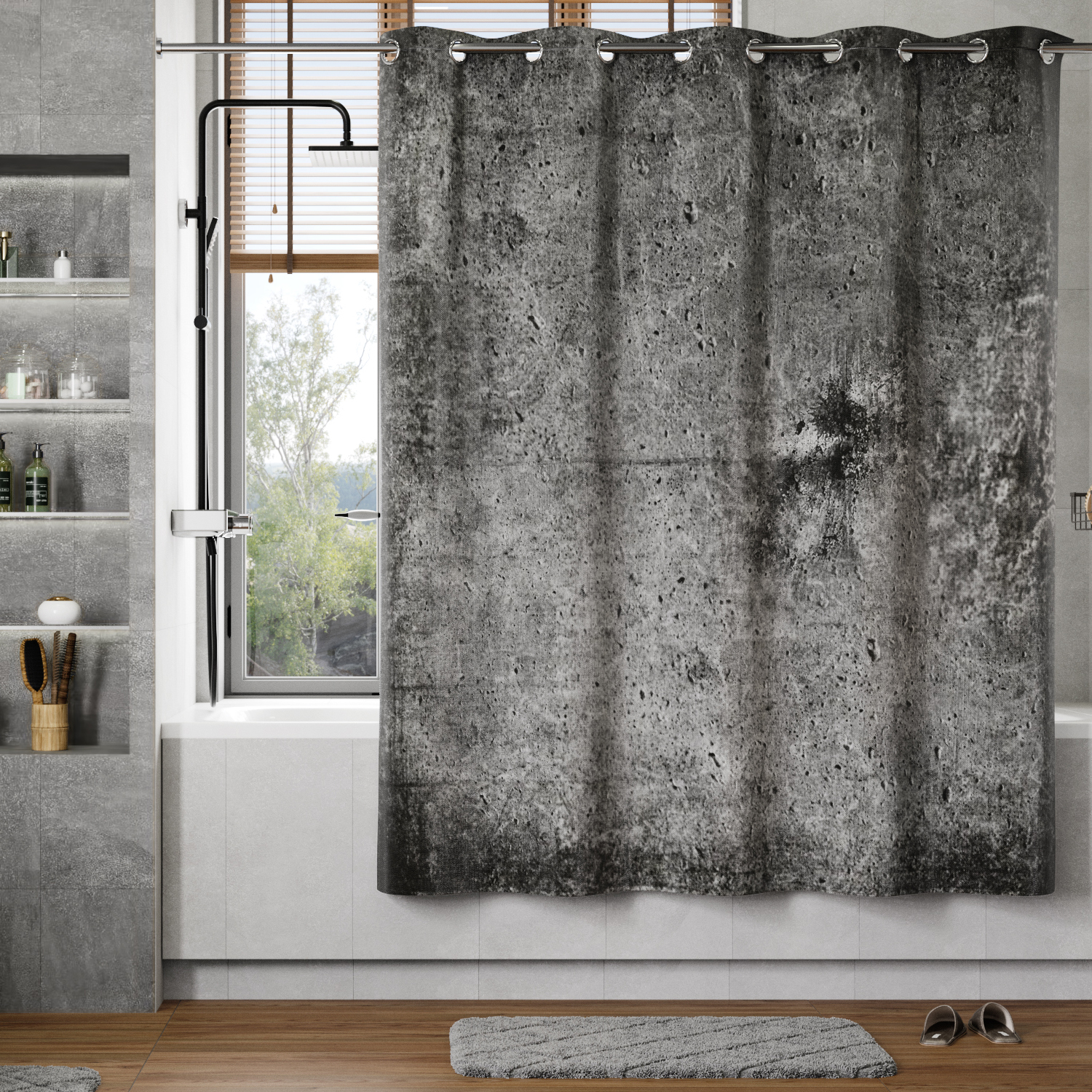 SC-85103 Скоро в продаже! Aland Шторка для ванной WasserKRAFT 