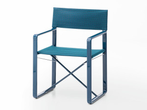 Ткань складной стул сада