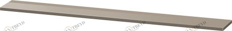 XL791208989 Подвесная полка X-Large #XL7912 600-1600 x 160 мм Фланелево-серый глянцевый лак Duravit