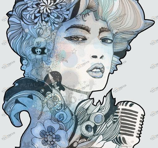 MOMENTI Авторский художественный принт Crazy home paintings Gi-031