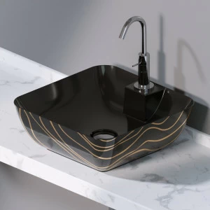 L606411G Накладная раковина на столешницу  прямоугольная A. e T. Italia ELITE