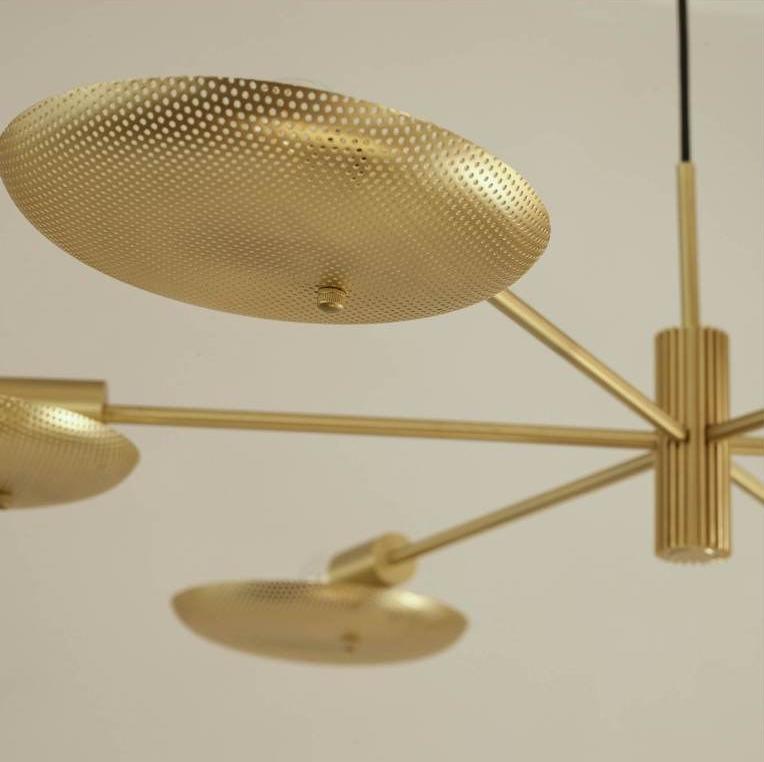 101 Copenhagen Led подвесной светильник из латуни с прямым и отраженным светом  193002  - Вид №4