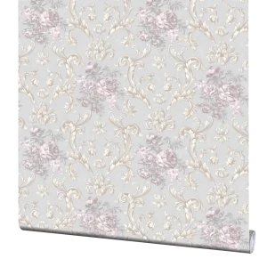 Обои флизелиновые Erismann Elegance серые 1.06 м 3499-5 82136408 STLM-2100591