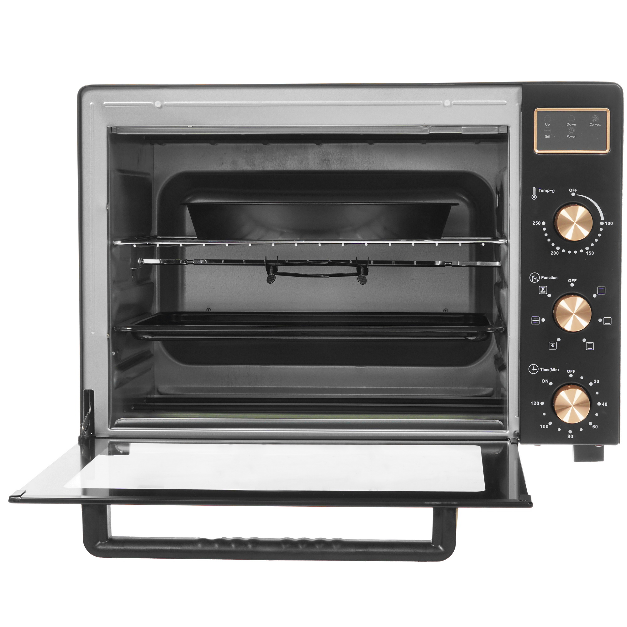 8199699 Мини-печь Kraft Technology TCH-MO 6012 RKDGLB черный STDN-0107629  - Вид №5