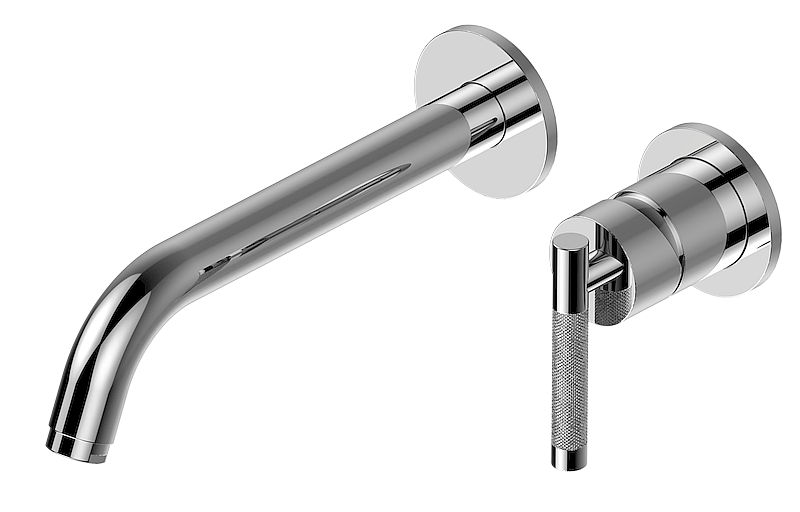 E-6136-LM57W-T Wall-mounted basin mixer with 23,4cm spout - Trim only GRAFF Harley