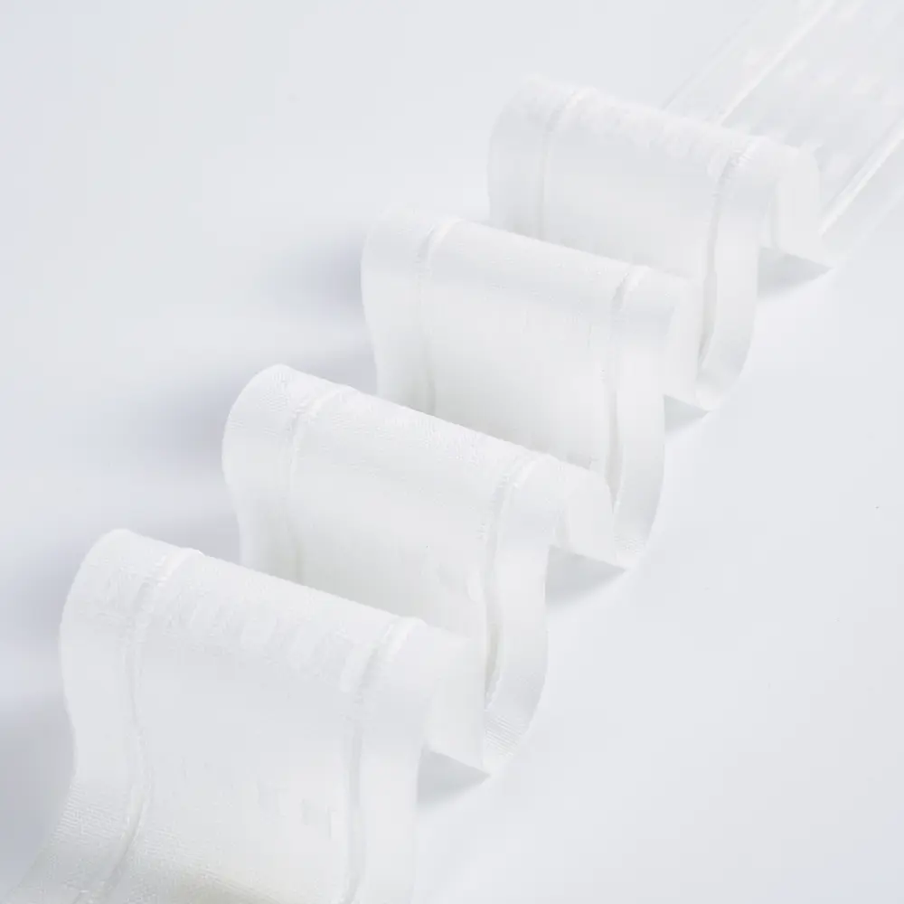 Собирающая тесьма для штор цвет белый 1 м 7 см СТОЛИЦА ТЕКСТИЛЯ STLM-2159398 - Вид №4