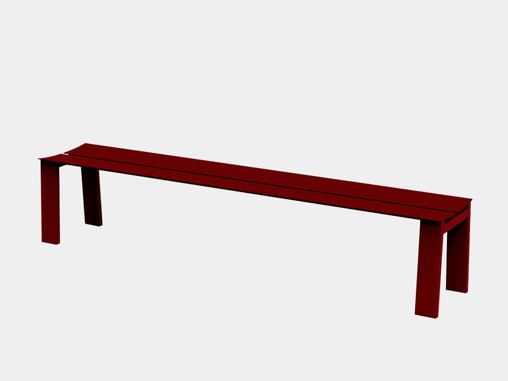 Алюминиевая скамья с порошковым покрытием RS Barcelona Seu ARCH-00067573 - Вид №170