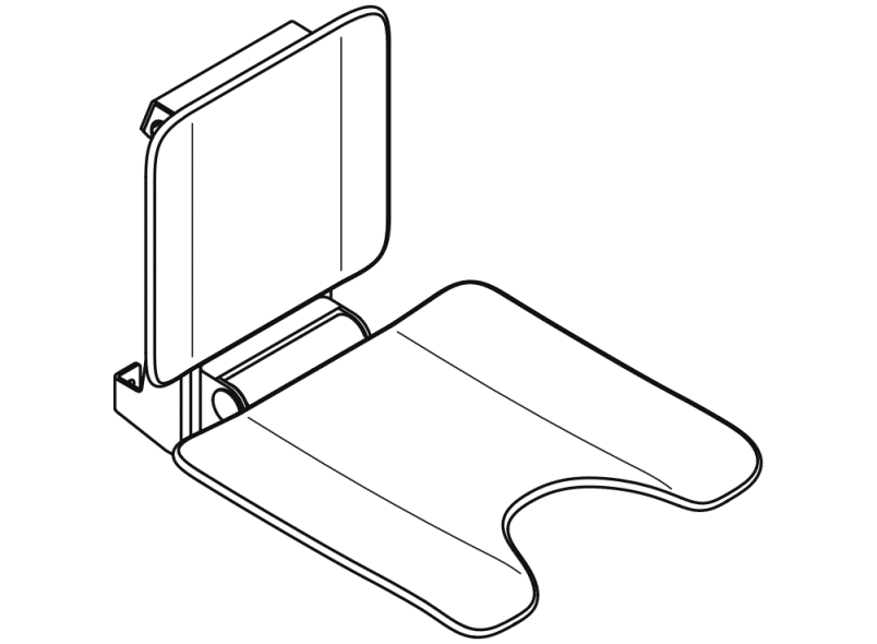 900.51.11060 подвесное сиденье HEWI System 900 - Вид №4
