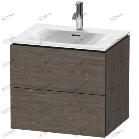 LC630505151 L-Cube Тумбочка подвесная Сосна коричневая, декор Duravit