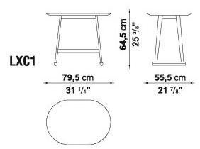 Maxalto Журнальный столик / прикроватная тумбочка из дерева Recipio sun-id-1357806 - Вид №3
