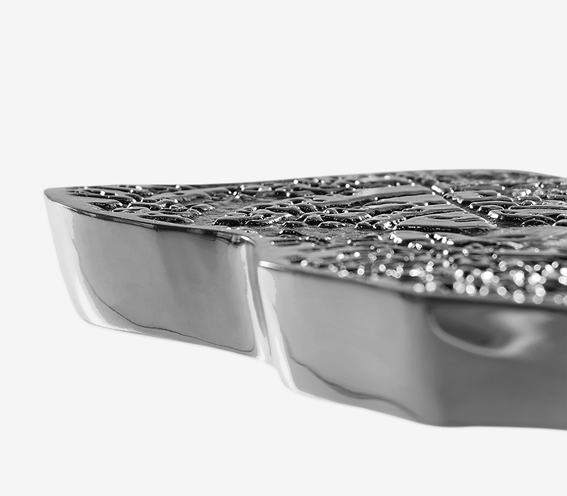 0-286 Серебряный приставной столик Моне Boca Do Lobo  - Вид №3