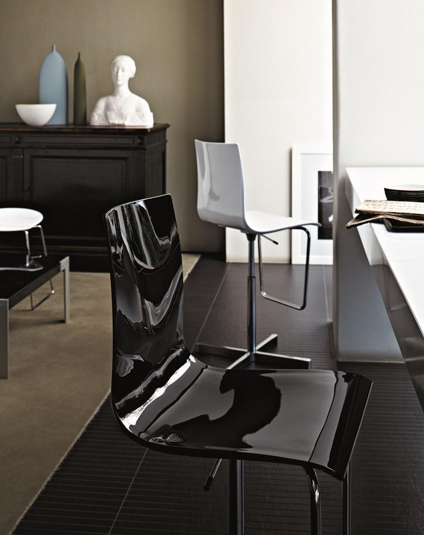 Desalto Табурет поворотный из акрила на 4 спицы со спинкой sun-id-1488246 - Вид №7