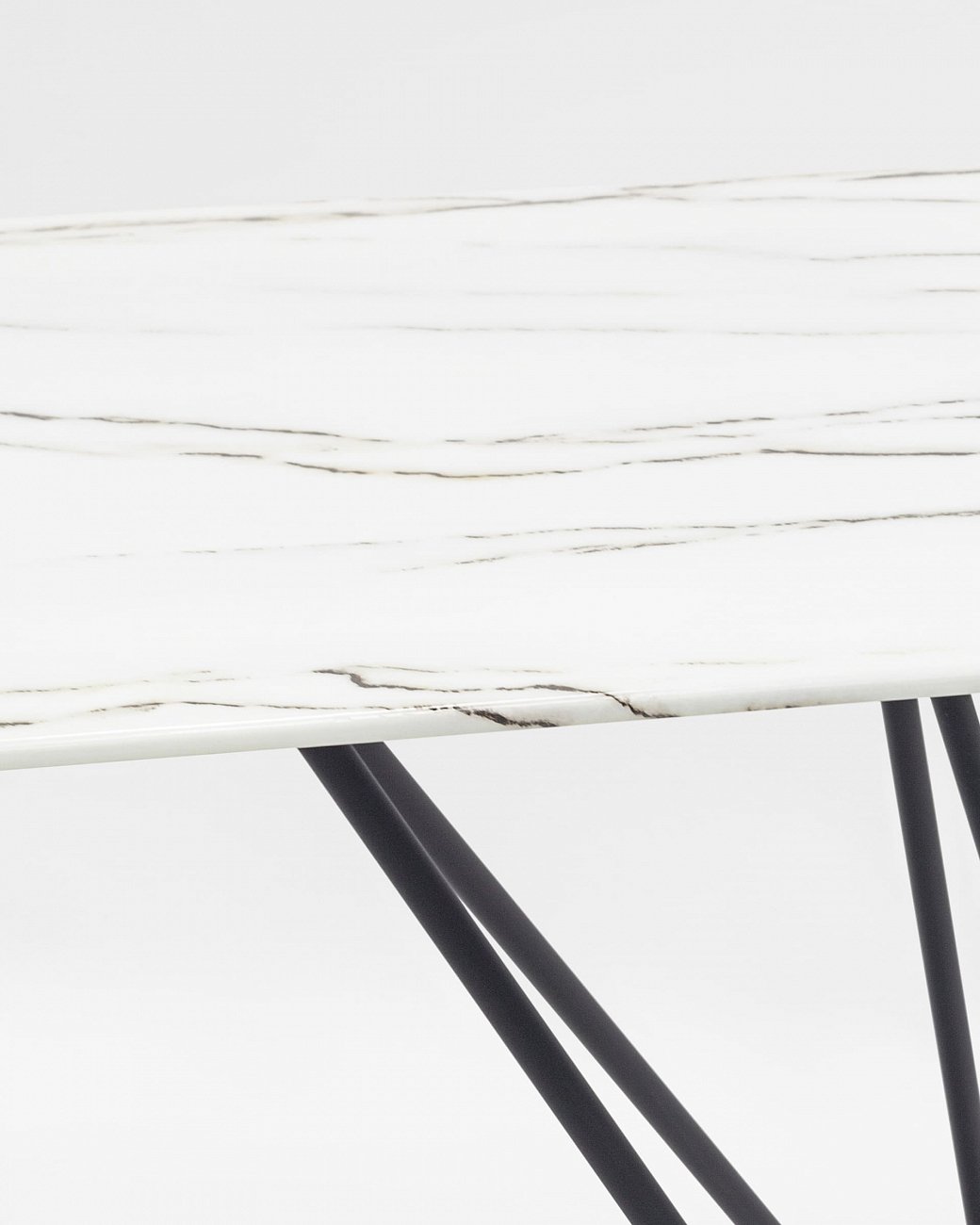 Обеденный стол белый 140х90 см "Сакраменто" STOOL GROUP  00-3946097 Белый  - Вид №5