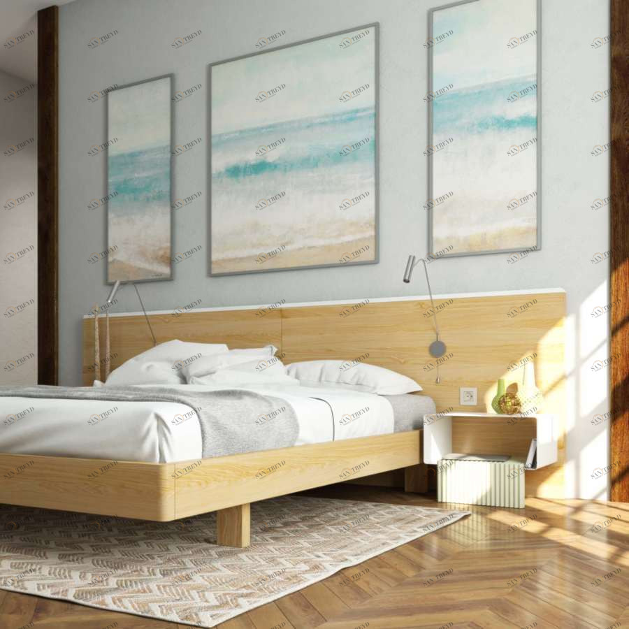 Комплект для спальни TESLA-C, светлый BraginDesign BR0205БЖ