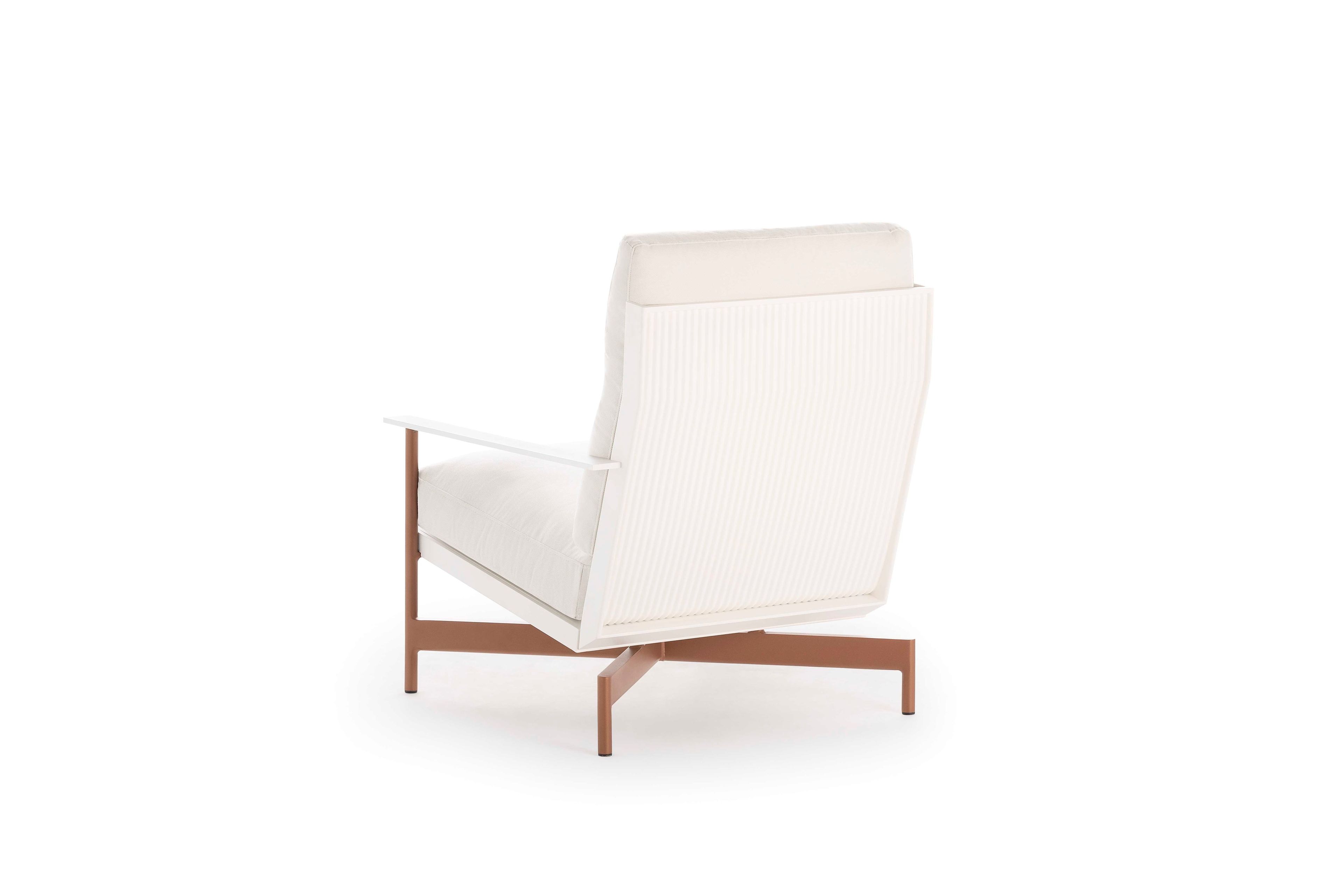 Тканевое садовое кресло с подлокотниками GANDIABLASCO Onde ARCH-00111771 - Вид №6