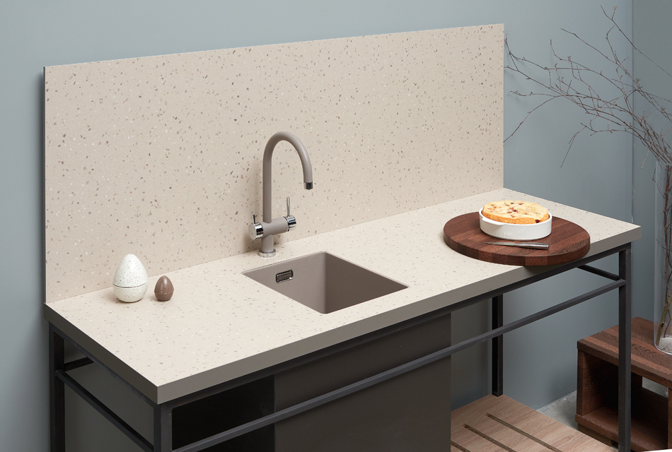 Столешницы для кухни - Жемчужный терраццо LIGRON LIST355 2113 - Вид №13