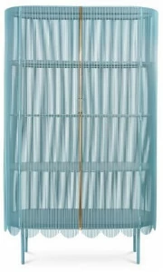 Scarlet Splendour Буфет стальной с распашными дверцами Strings