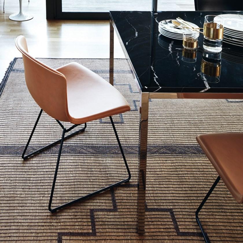 KNOLL Санное кресло с кожаной обивкой Bertoia sun-id-1407482 - Вид №3